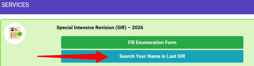 SIR Voter List 2006