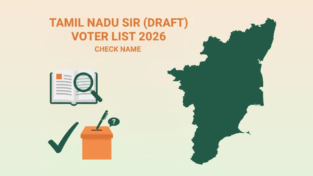 Tamil Nadu SIR Draft Voter List