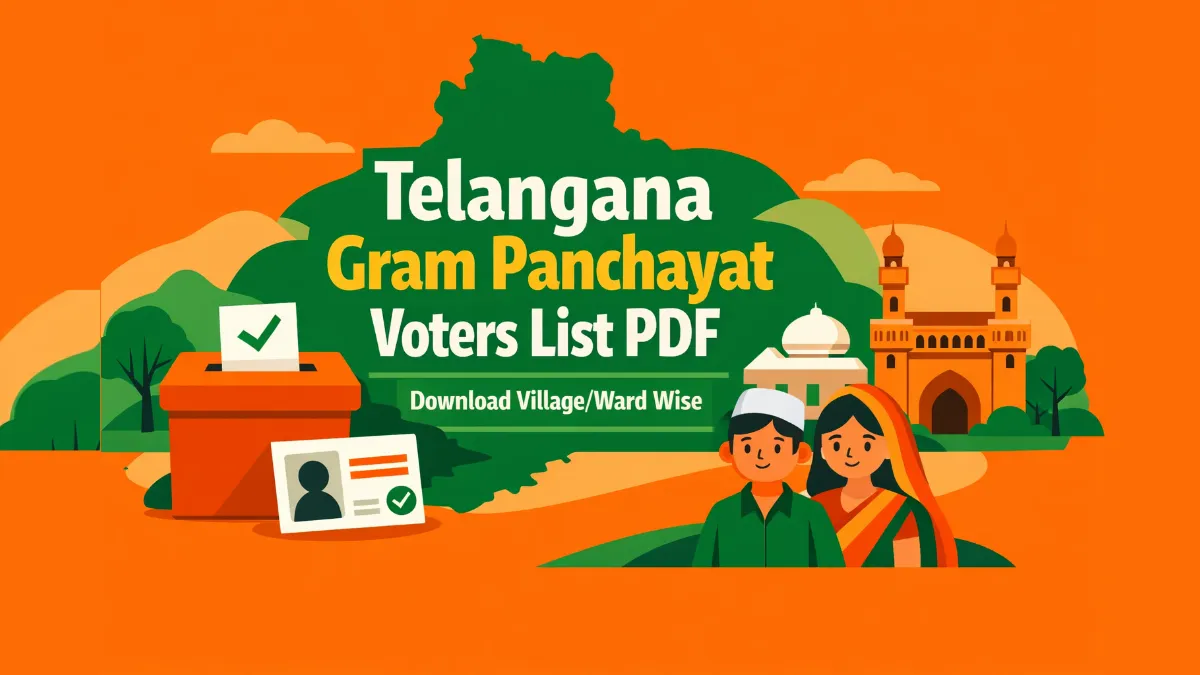 Telangana Gram Panchayat Voter List