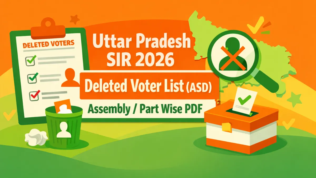 UP SIR Deleted Voter List