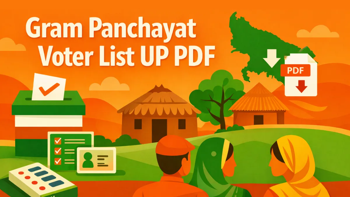 UP Gram Panchayat Voter List PDF