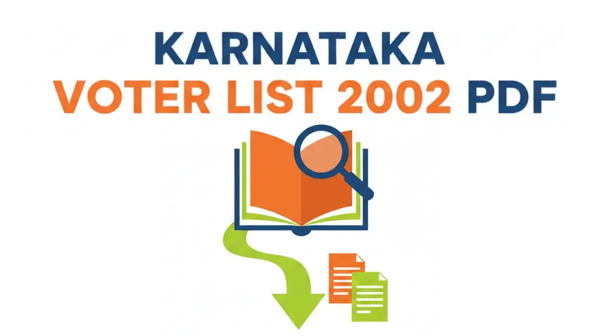 Karnataka Voter List 2002 PDF