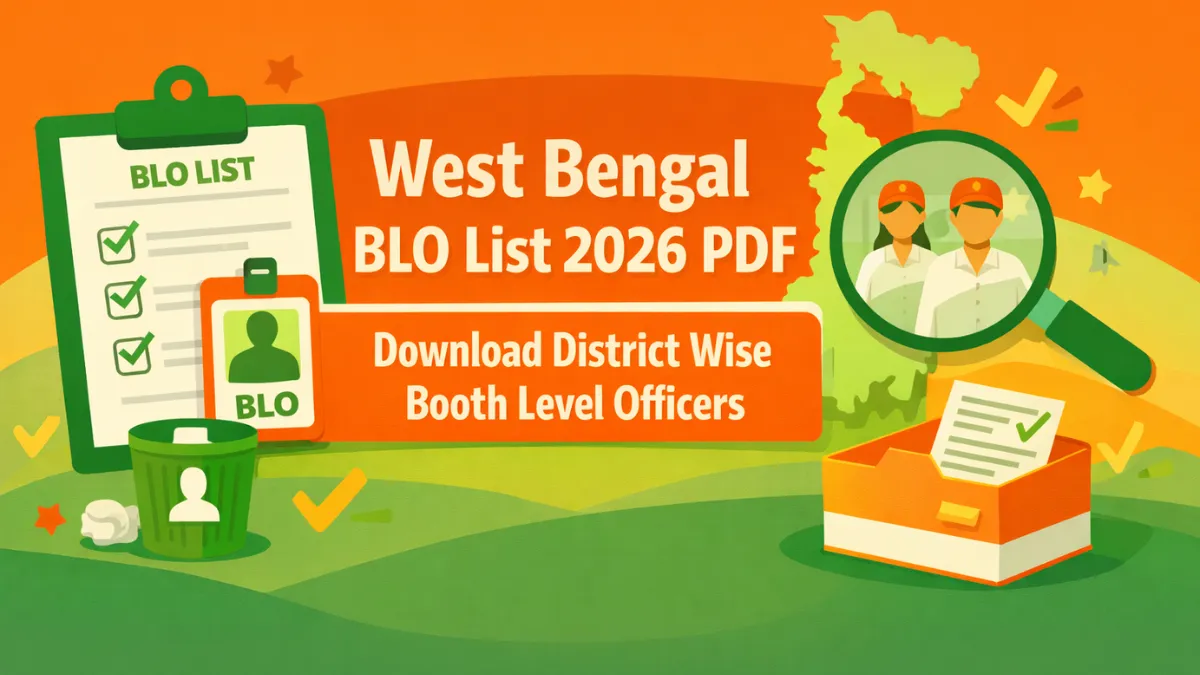West Bengal BLO List
