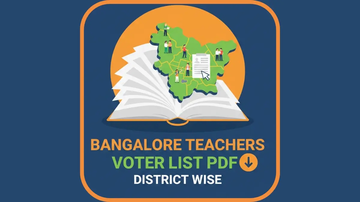 Bangalore Teachers Constituency Voter List