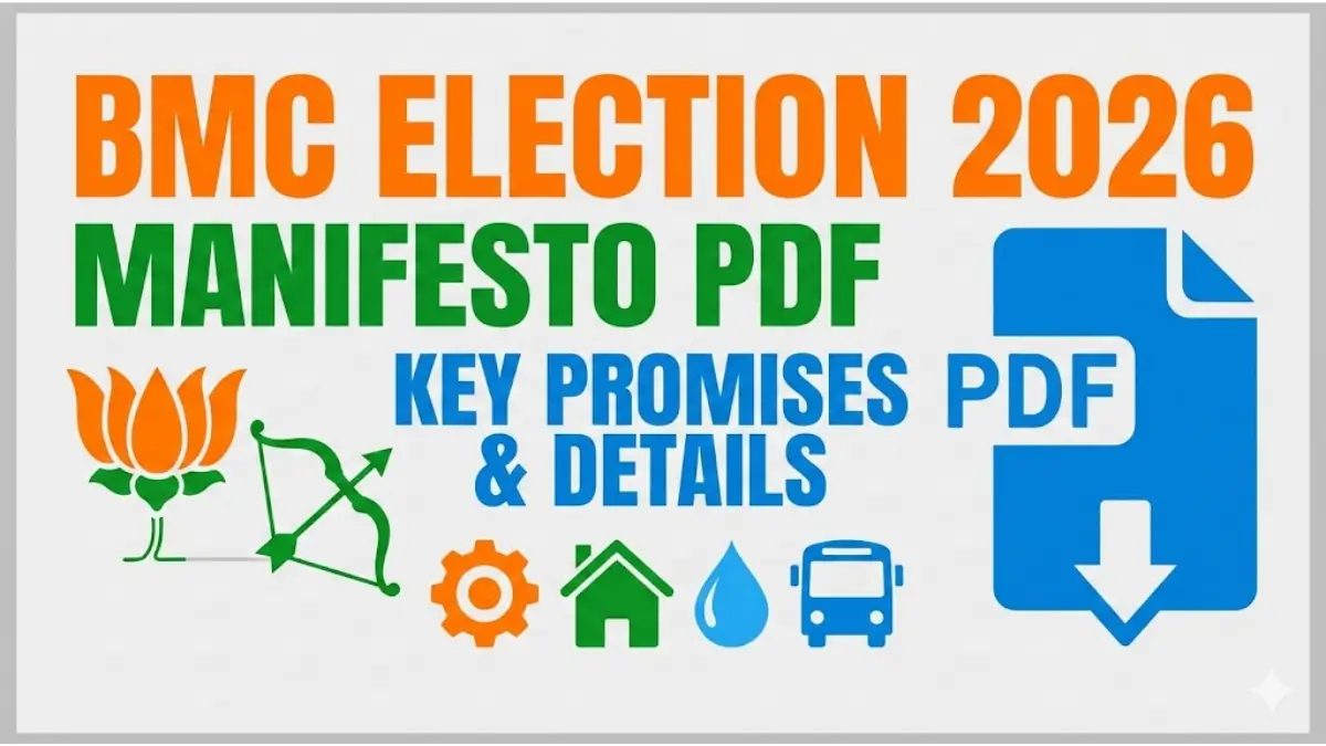 BJP Shiv Sena Manifesto 2026 for BMC Election