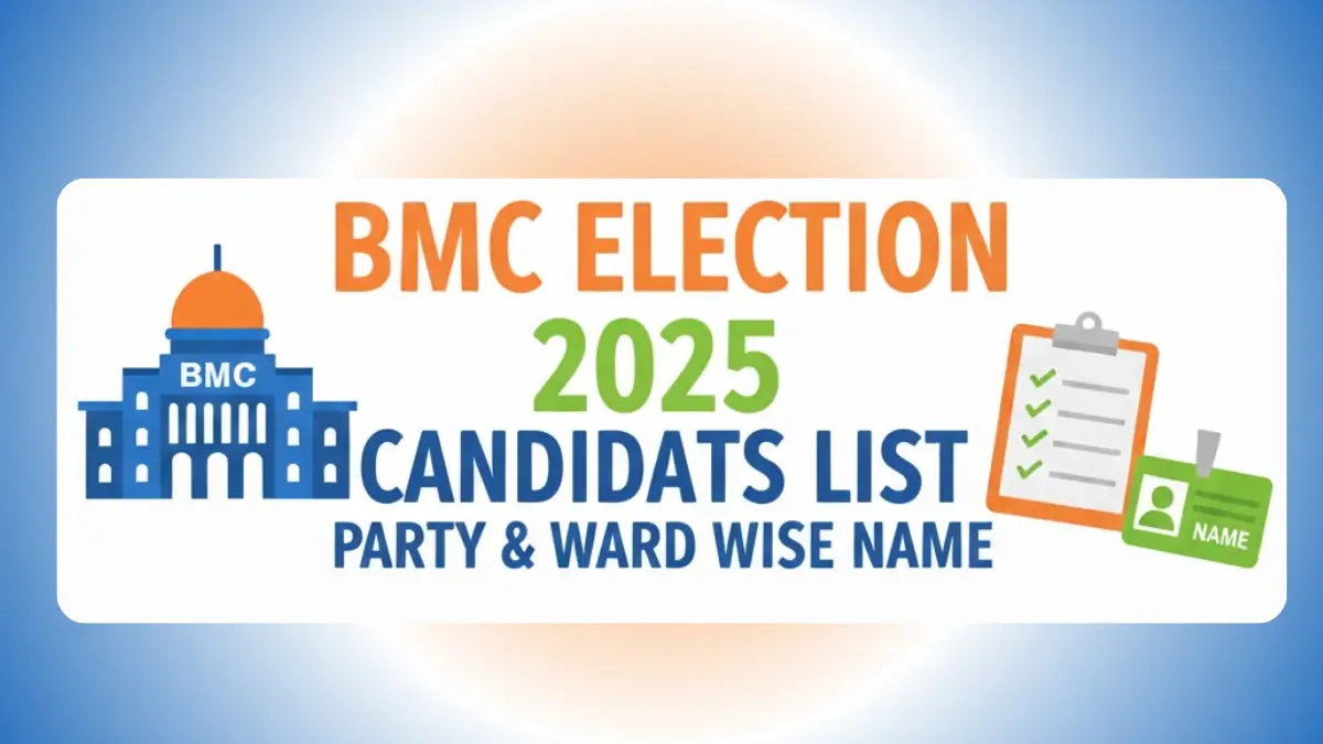 BMC Election 2026 Candidates List
