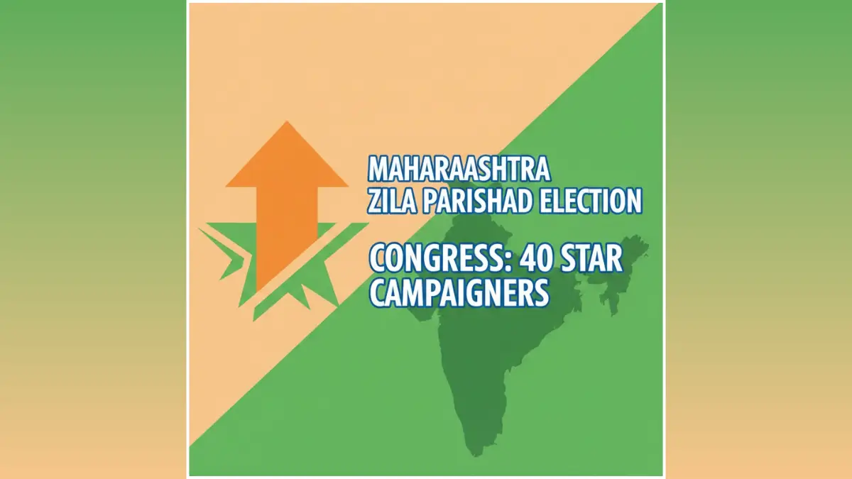 Congress Announced 40-Star Campaigners List