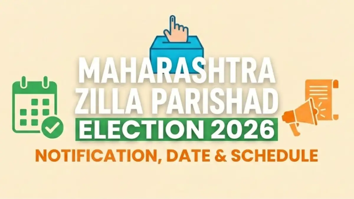 Maharashtra Zilla Parishad Election 2026 Notification
