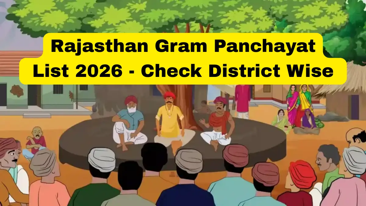 Rajasthan Gram Panchayat List 2026