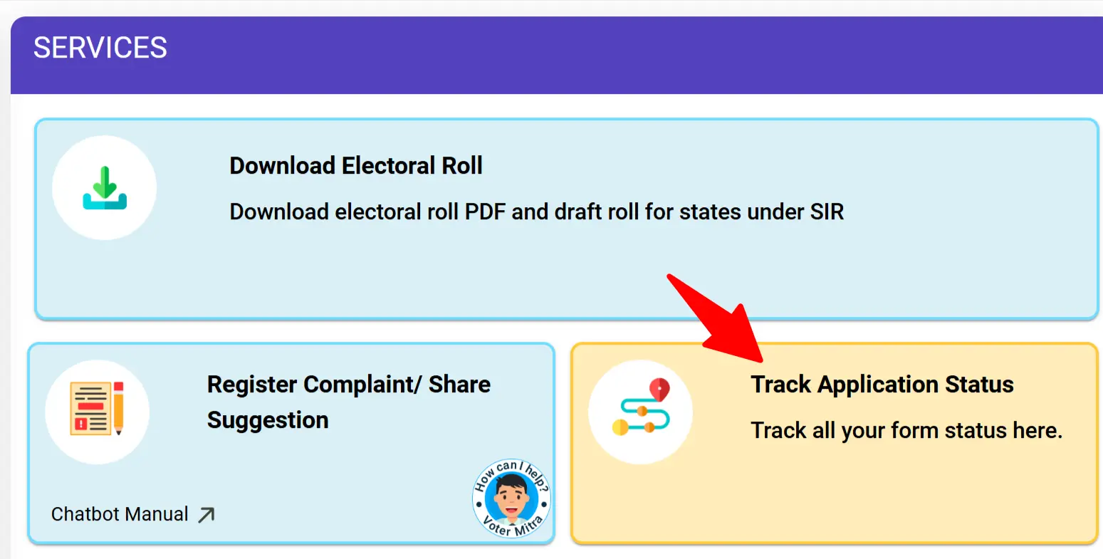 Track Application Status