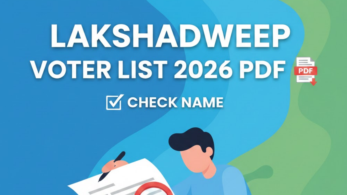 Lakshadweep Final Roll Voter List 2026