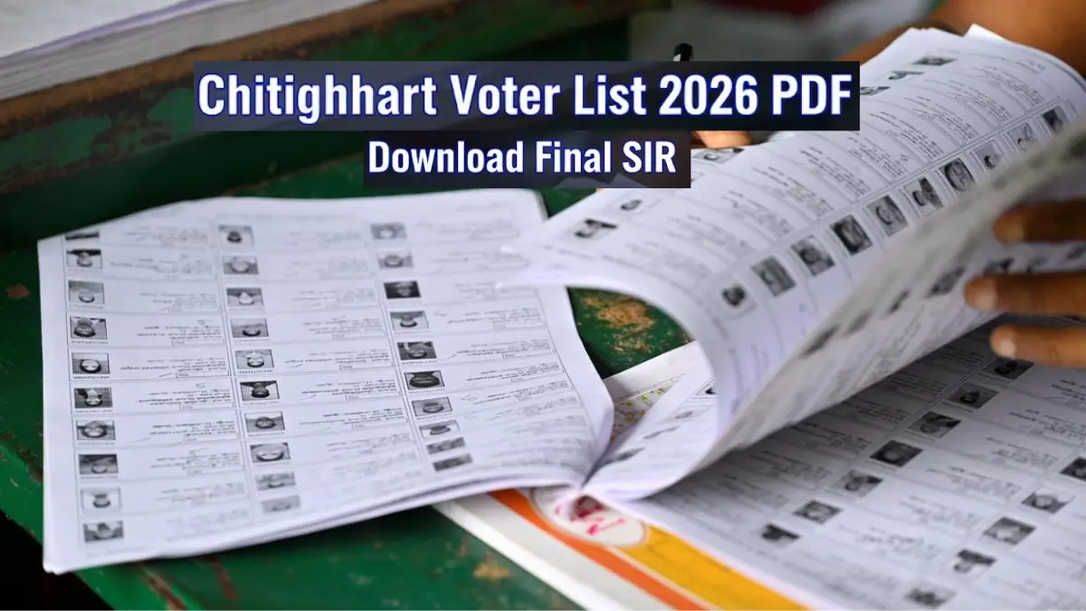 Chhattisgarh Final Voter List 2026 PDF
