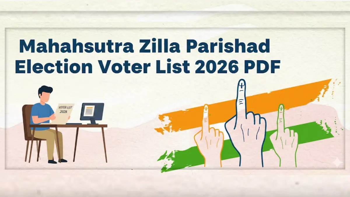 Maharashtra Zilla Parishad Election Voter List PDF