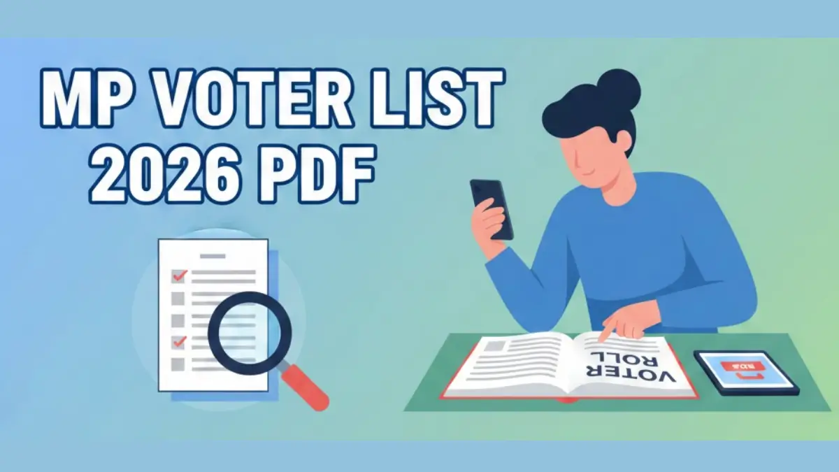 MP Voter List 2026 PDF