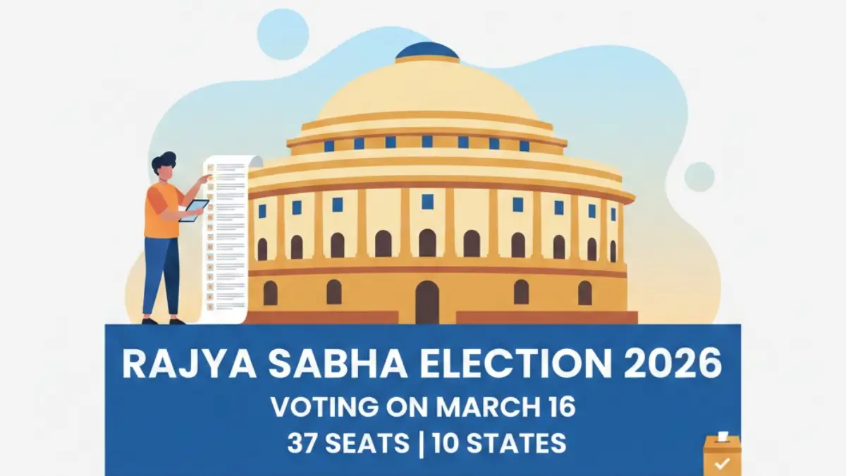 Rajya Sabha Election 2026 Schedule