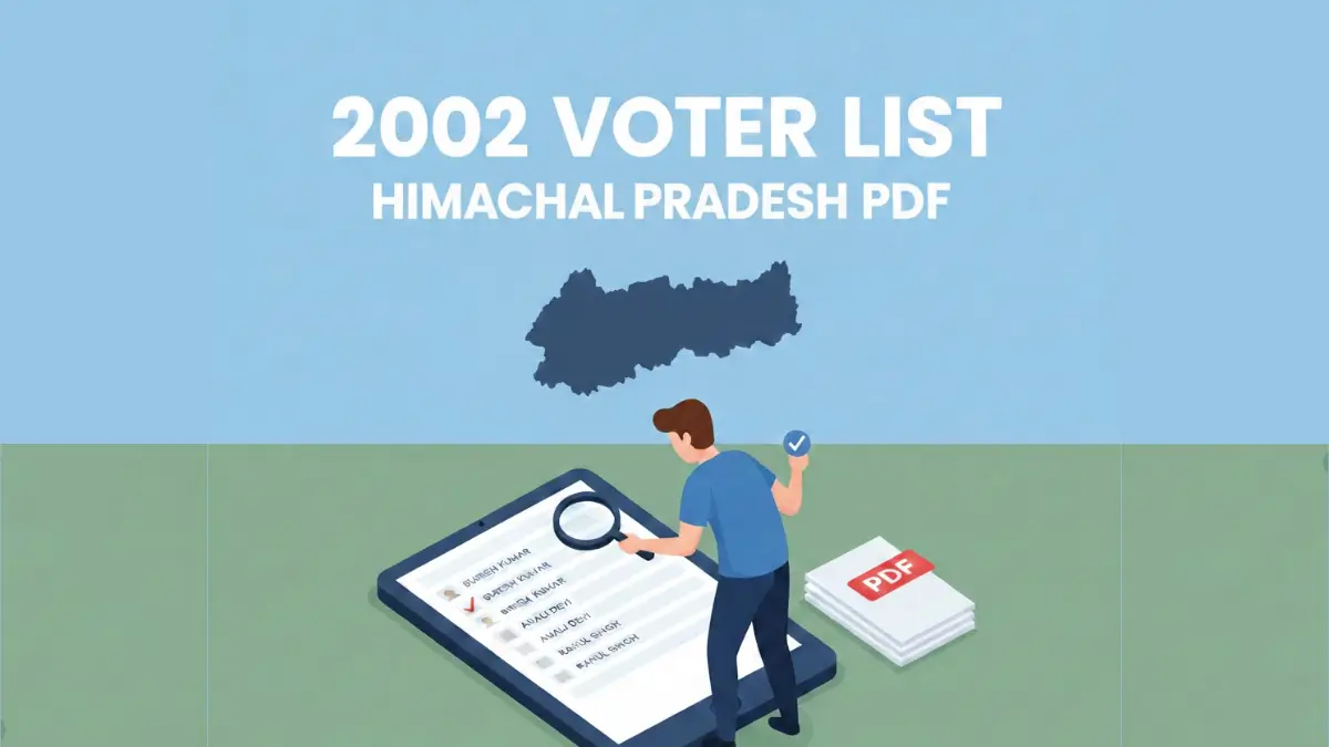 2002 Voter List Himachal Pradesh PDF