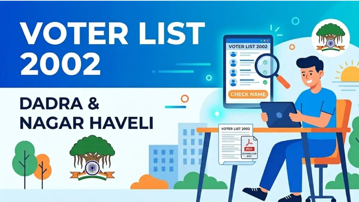 Dadra & Nagar Haveli Voter List 2002 PDF