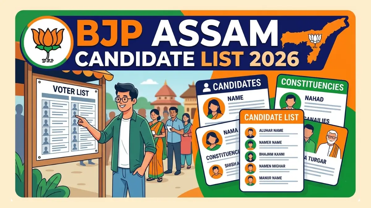 BJP Candidate List 2026 Assam