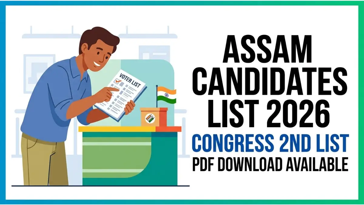 Congress 2nd Candidates List 2026 Assam PDF