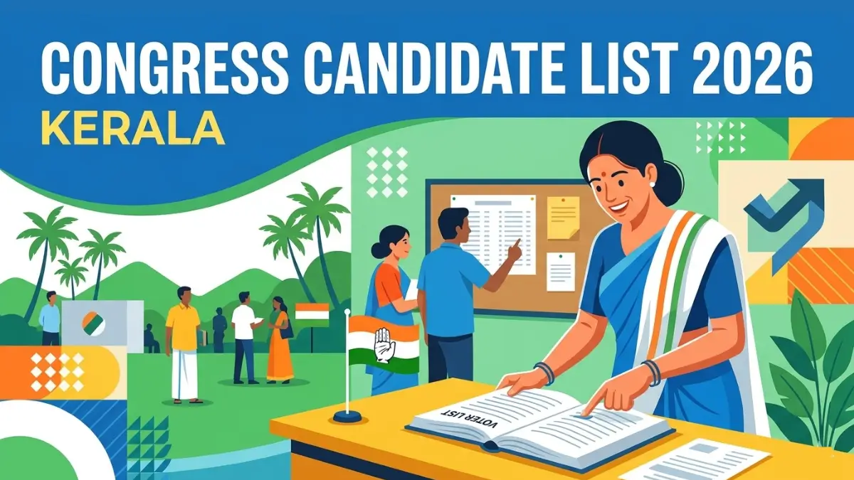 Congress Candidates List Kerala 2026