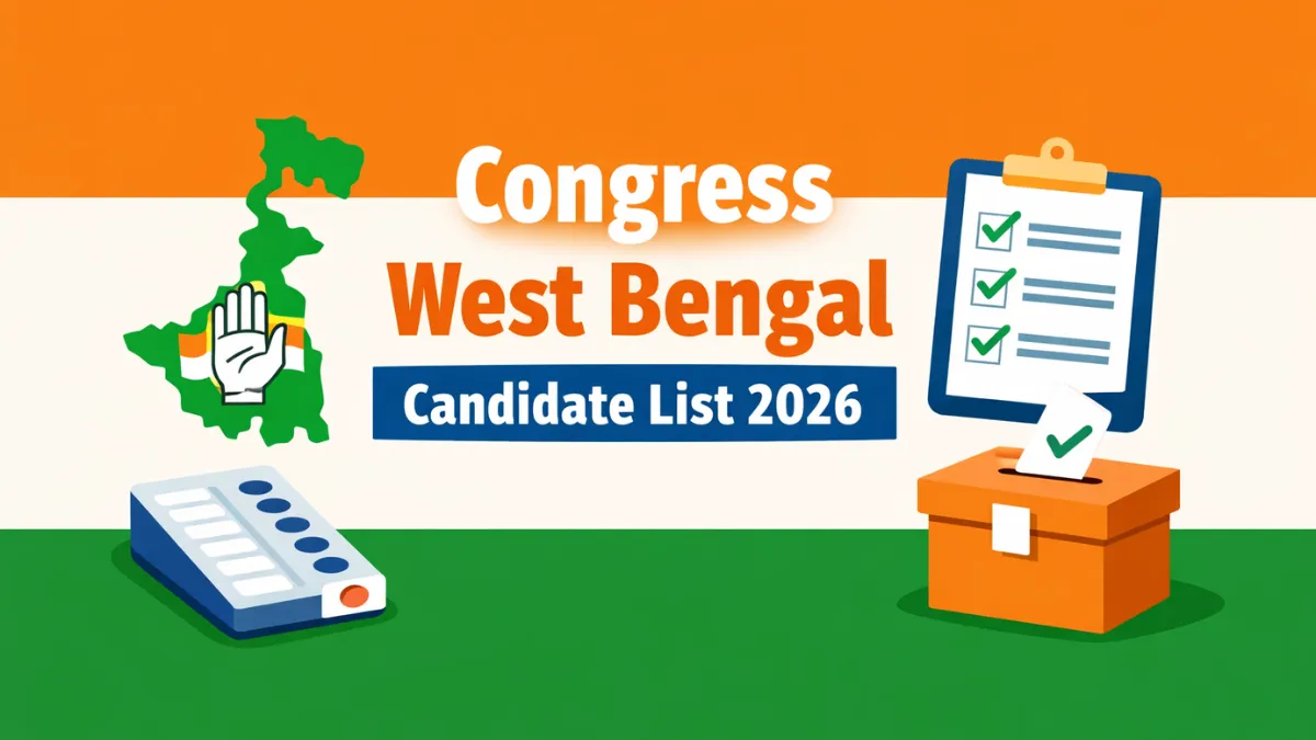 Congress West Bengal Candidate List