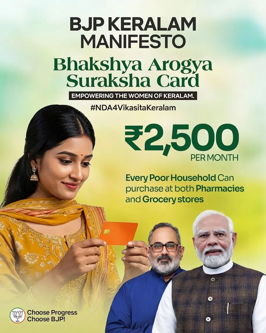 Kerala BJP Manifesto 2026