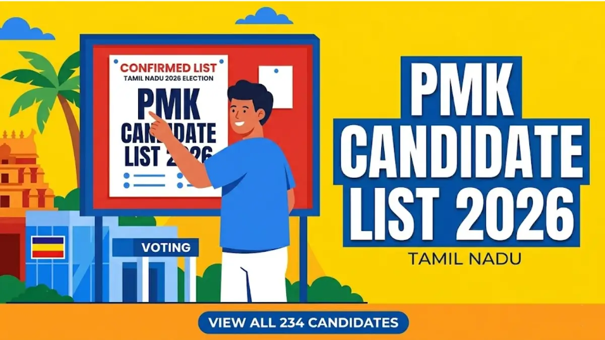 PMK Candidate List 2026