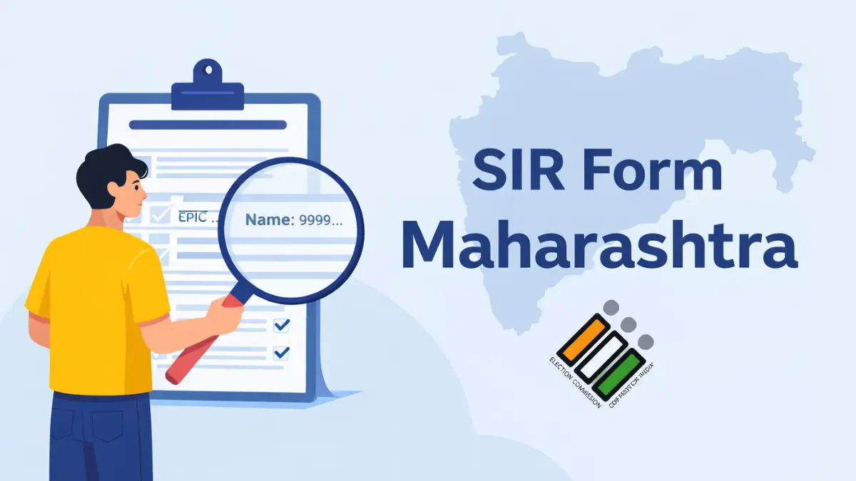 SIR Form Maharashtra 2026