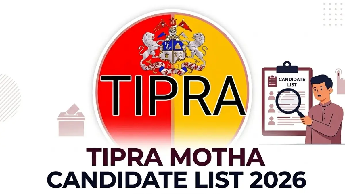 Tipra Motha Candidate List 2026