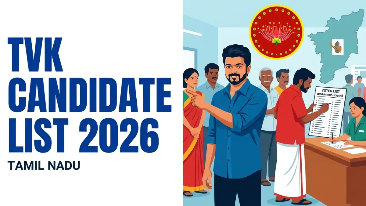 TVK Candidates List 2026