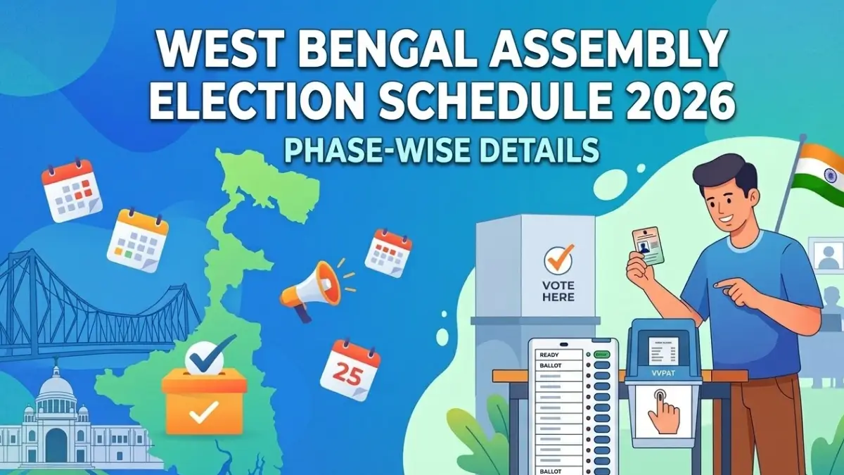 West Bengal Election Schedule 2026