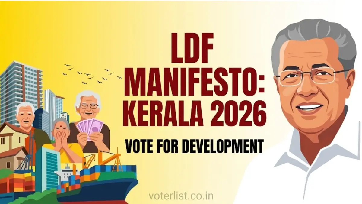 LDF Election Manifesto Kerala 2026