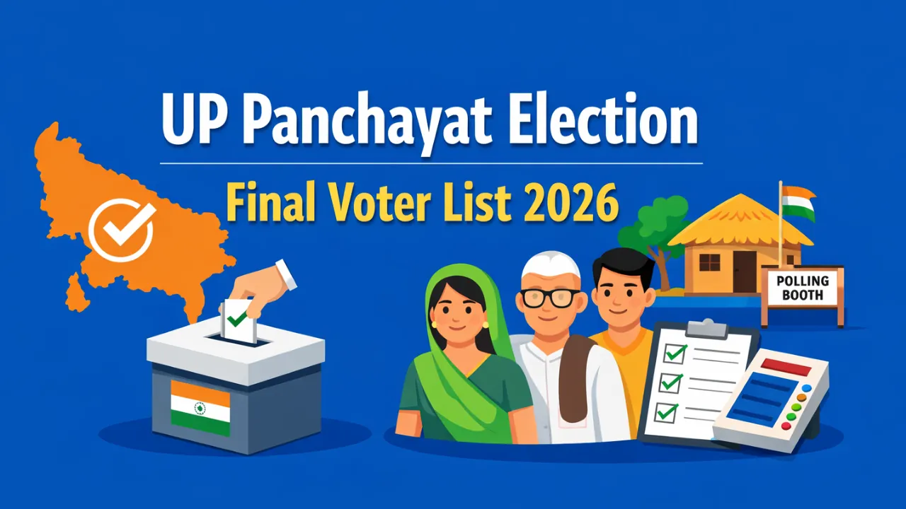 UP Panchayat Election Final Voter List 2026 Date