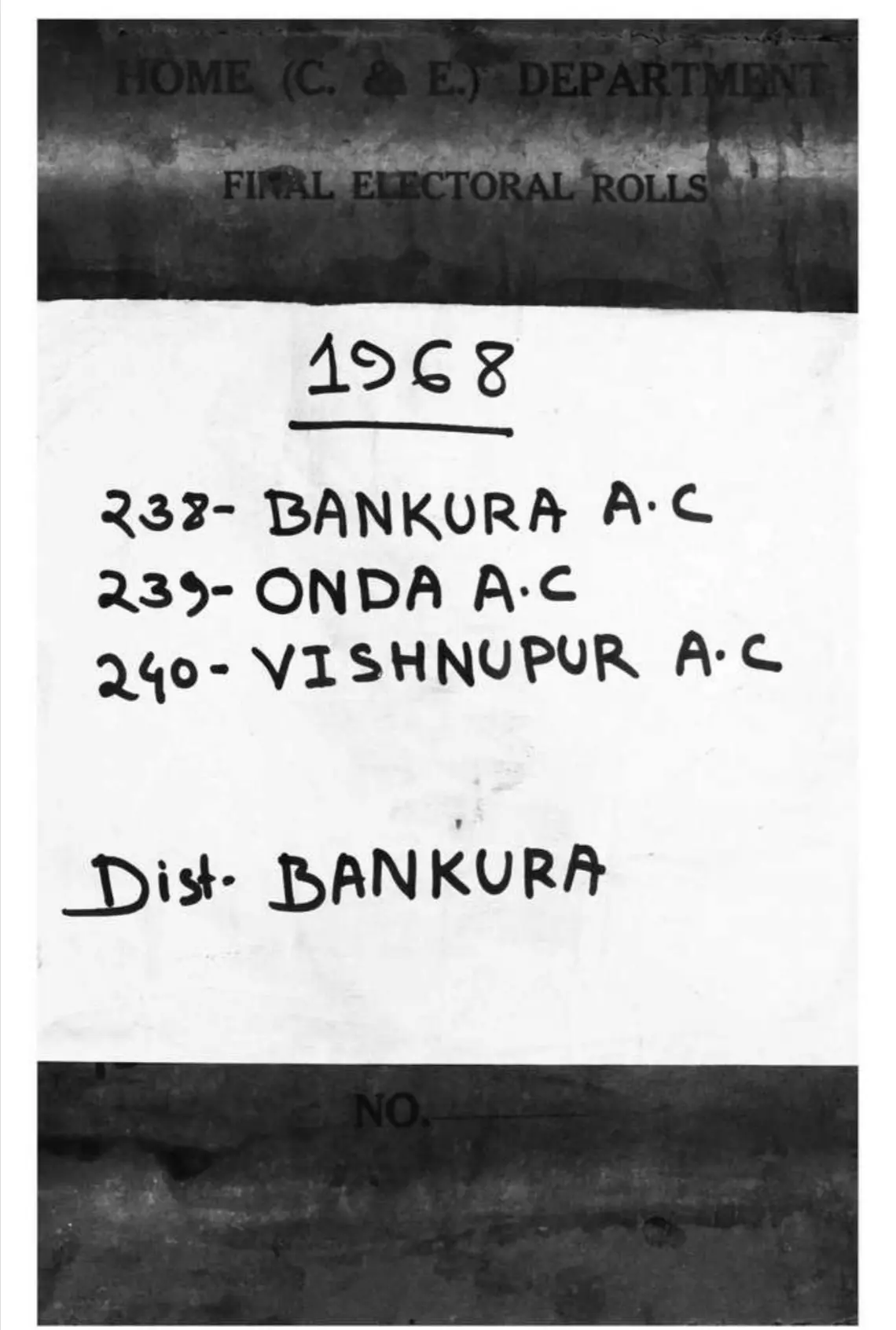 Voter List 1968 Sample PDF